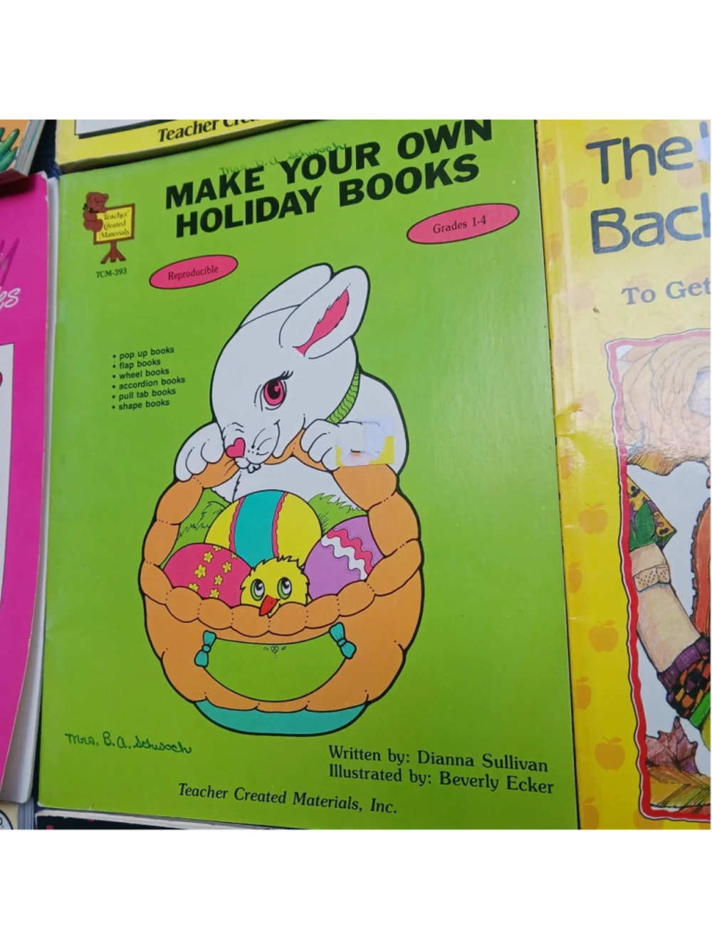 Homeschool Teachers Aid Early Education Monthly Idea Curriculum Books Set Of 10